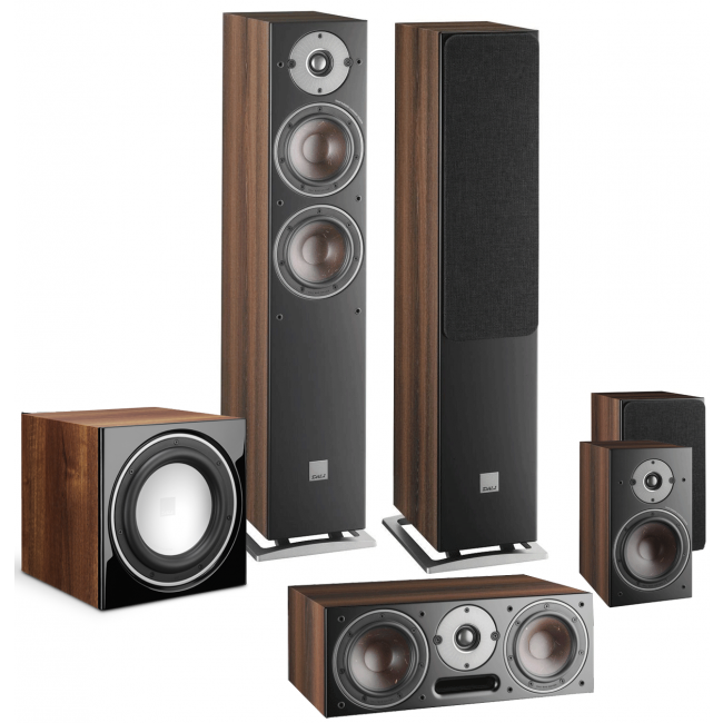 Yamaha RX-V6A 7.2 8K HDMI 2.1 AV Receiver + Dali Oberon 5 - 5.1 Speaker Package