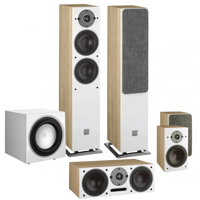 Yamaha RX-V6A 7.2 8K HDMI 2.1 AV Receiver + Dali Oberon 5 - 5.1 Speaker Package