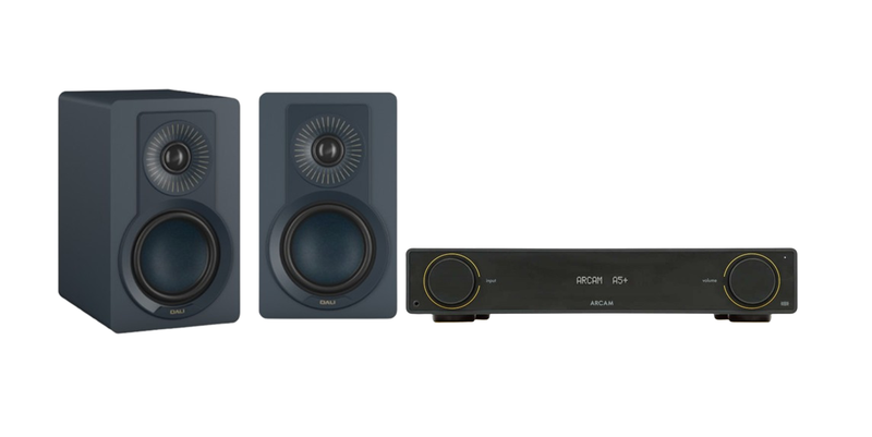 ARCAM A5+ Radia Plus Amplifier + Dali Kupid Speakers Package and 5 metres Classic 79 Strand