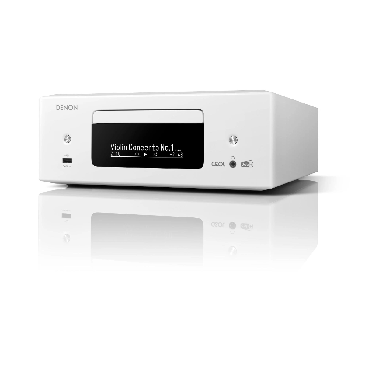 Denon RCD-N12 DAB (White)
