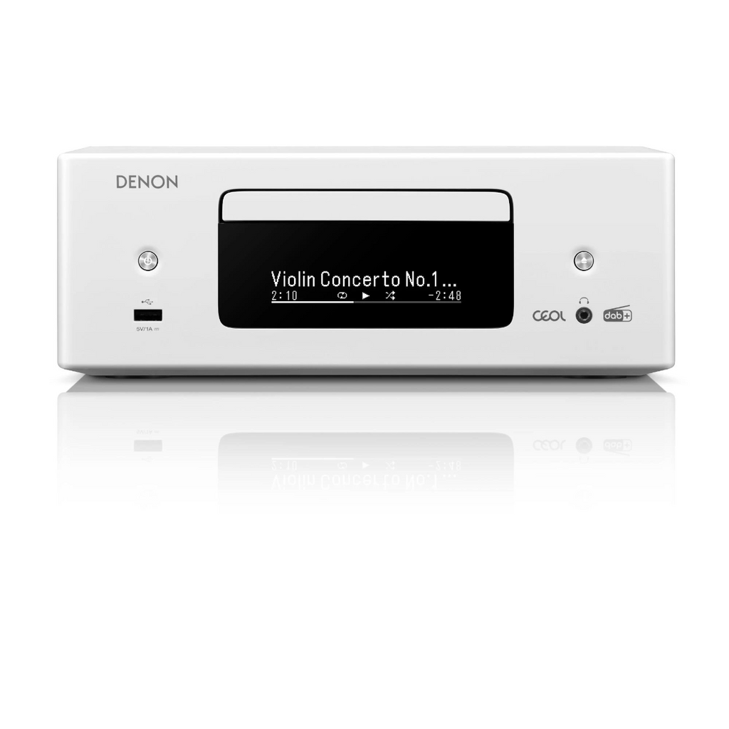 Denon RCD-N12 DAB (White)