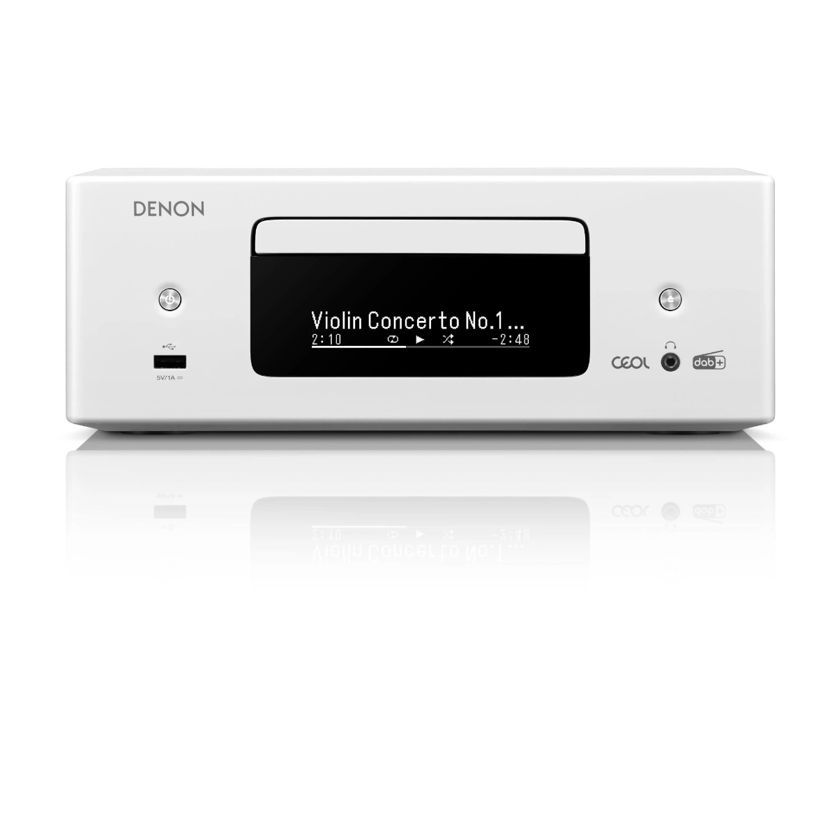 Denon RCD-N12 DAB (White)