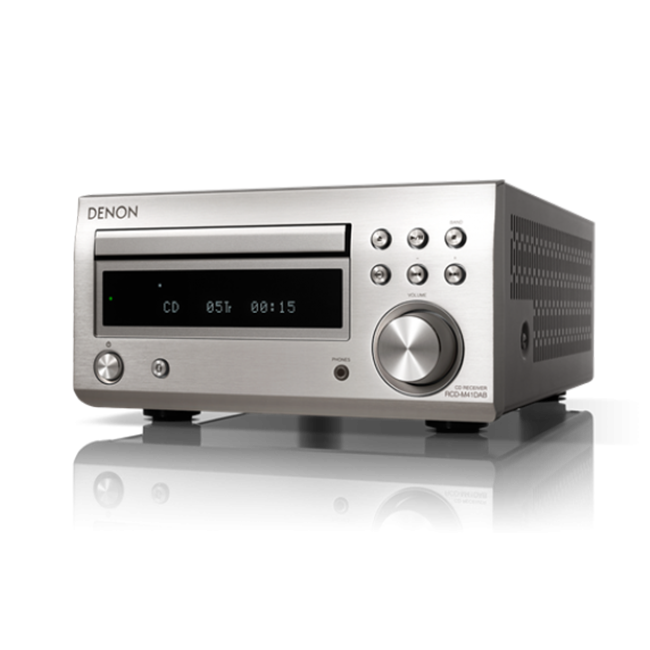 Denon RCD-M41DAB HiFi System + Dali Oberon 3 Bookshelf Speakers