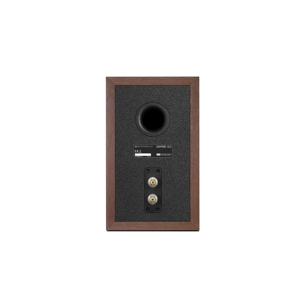 Wharfedale Diamond 12.2i Bookshelf Speakers - Walnut