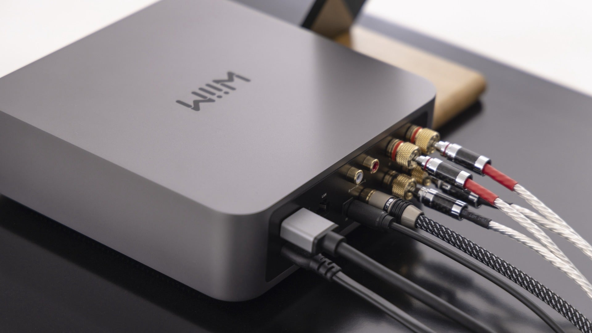 WiiM AMP Music Streaming Amplifier - Space Grey