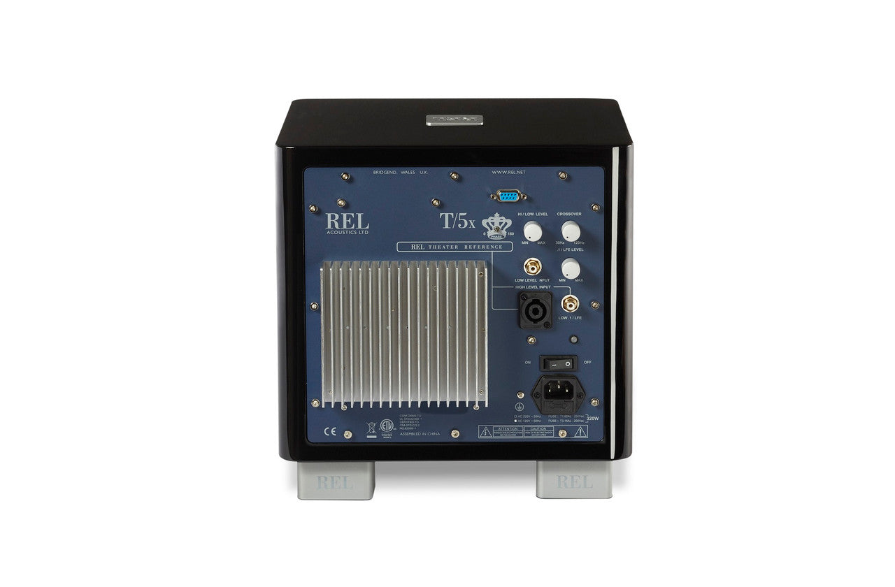 REL T/5x Subwoofer – Black - B Grade