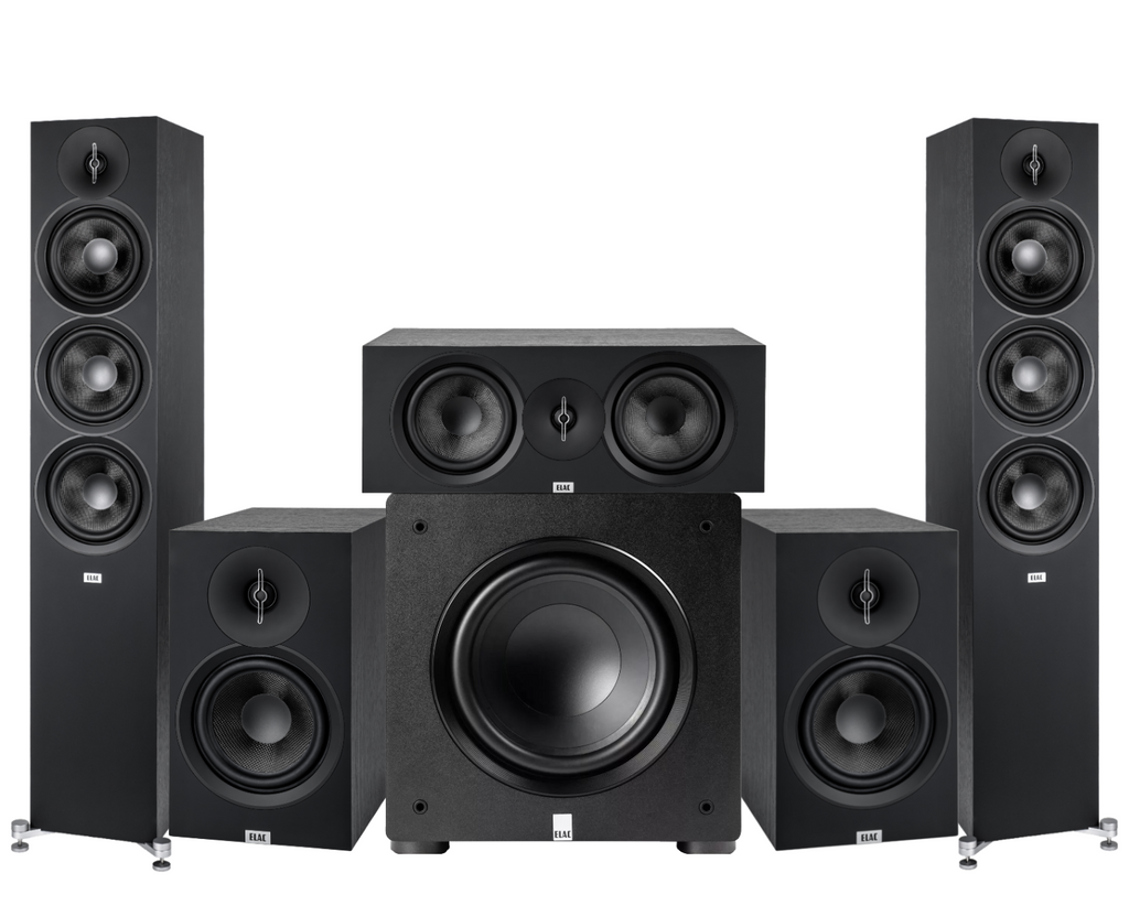 ELAC Debut 6 5.1 Bundle with Sub