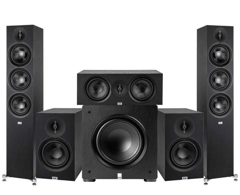 ELAC Debut 6 5.1 Bundle with Sub