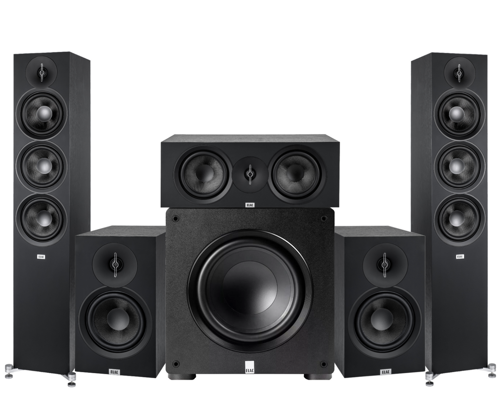 ELAC Debut 6 5.1 Bundle with Sub