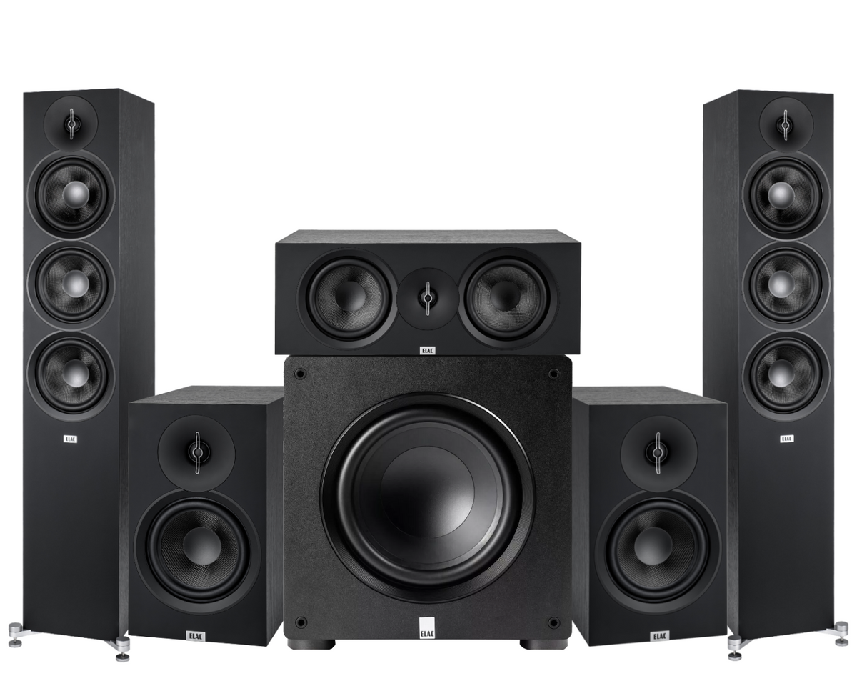 ELAC Debut 6 5.1 Bundle with Sub
