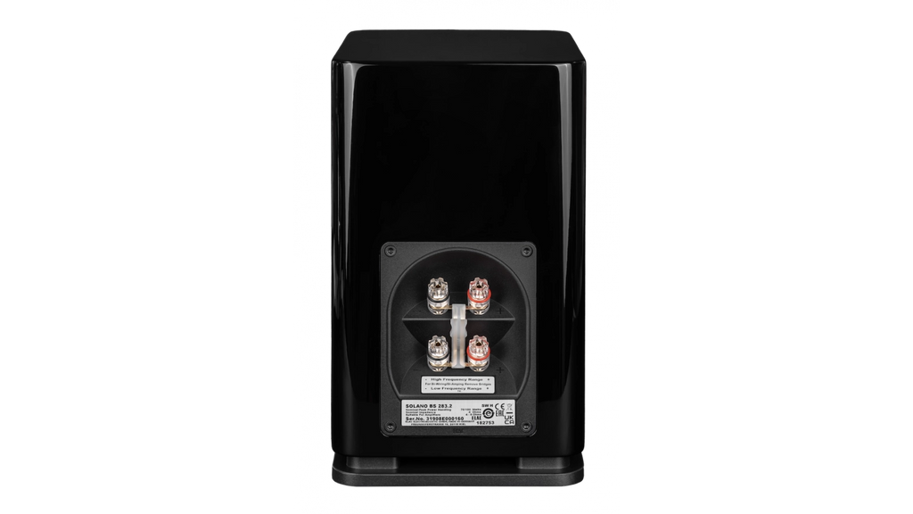 ELAC Solano BS 283.2 Bookshelf Speakers – Gloss Black
