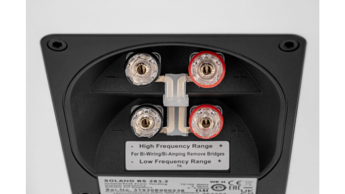 ELAC Solano BS 283.2 Bookshelf Speakers – Gloss White