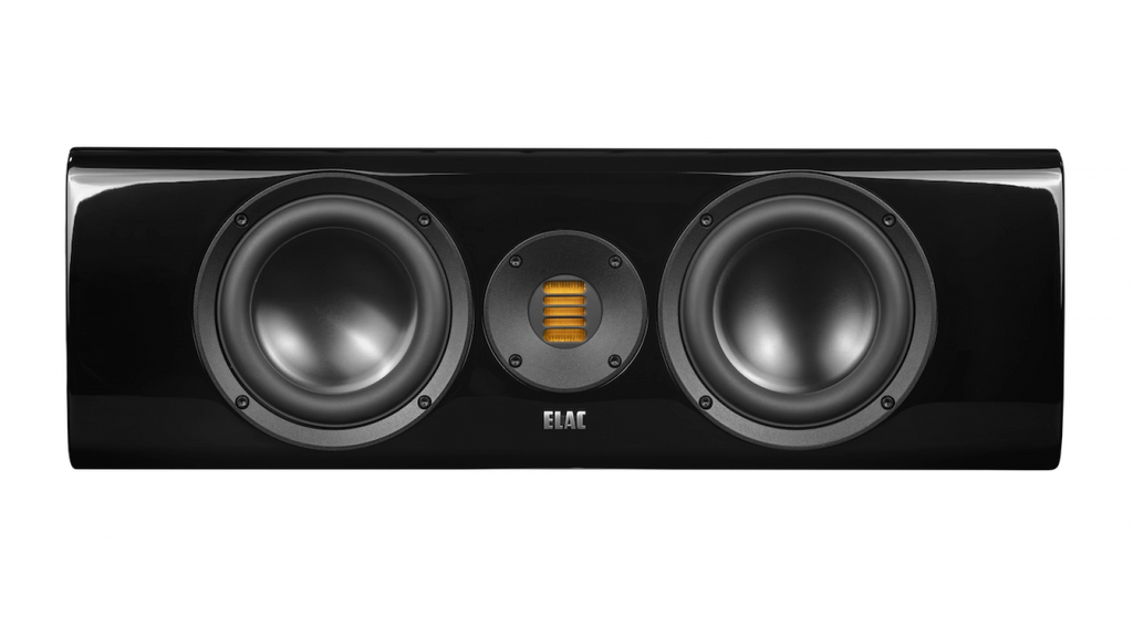 ELAC Solano CC 281.1 Center Channel Speaker – Gloss Black