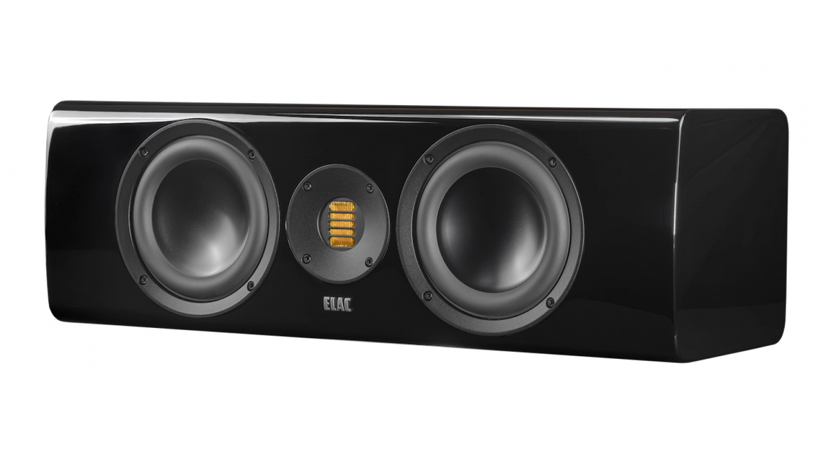 ELAC Solano CC 281.1 Center Channel Speaker – Gloss Black