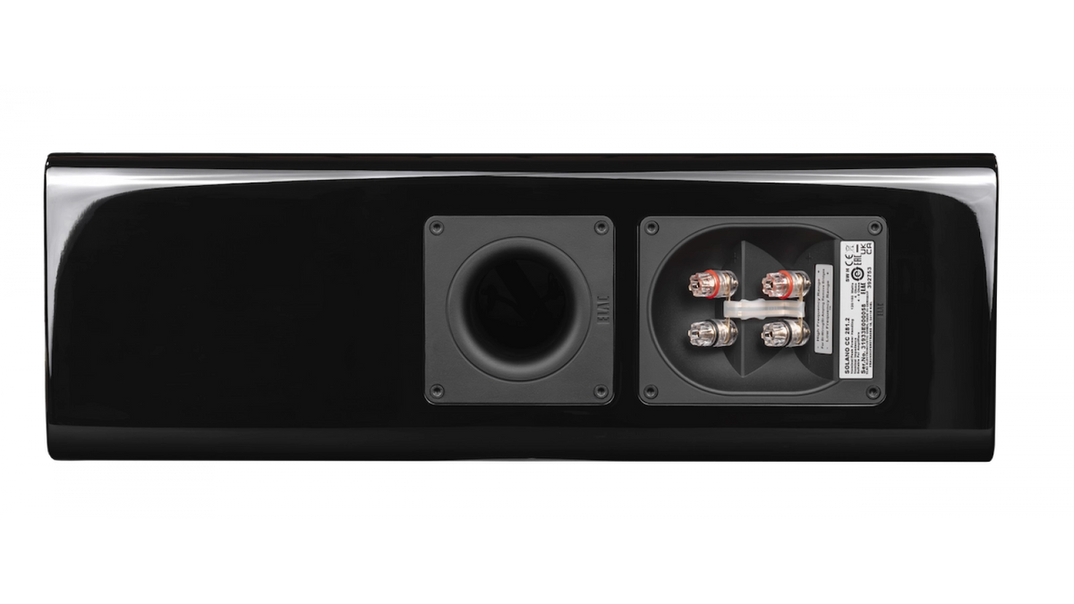 ELAC Solano CC 281.1 Center Channel Speaker – Gloss Black