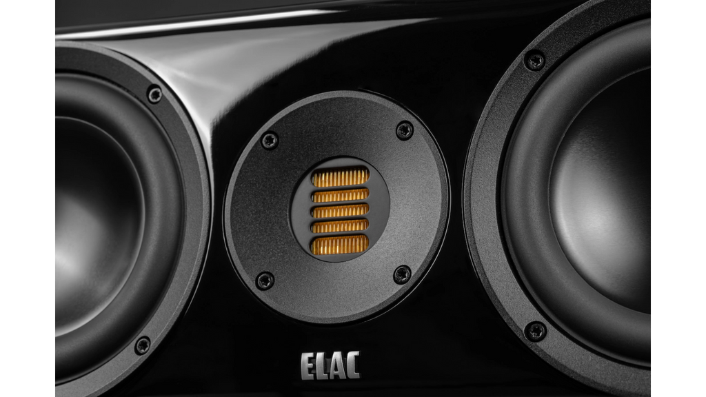 ELAC Solano CC 281.1 Center Channel Speaker – Gloss Black