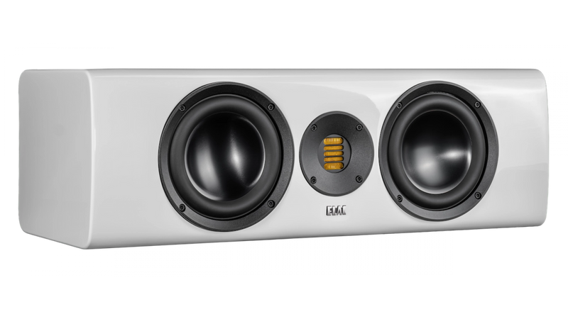 ELAC Solano CC 281.1 Center Channel Speaker – Gloss White