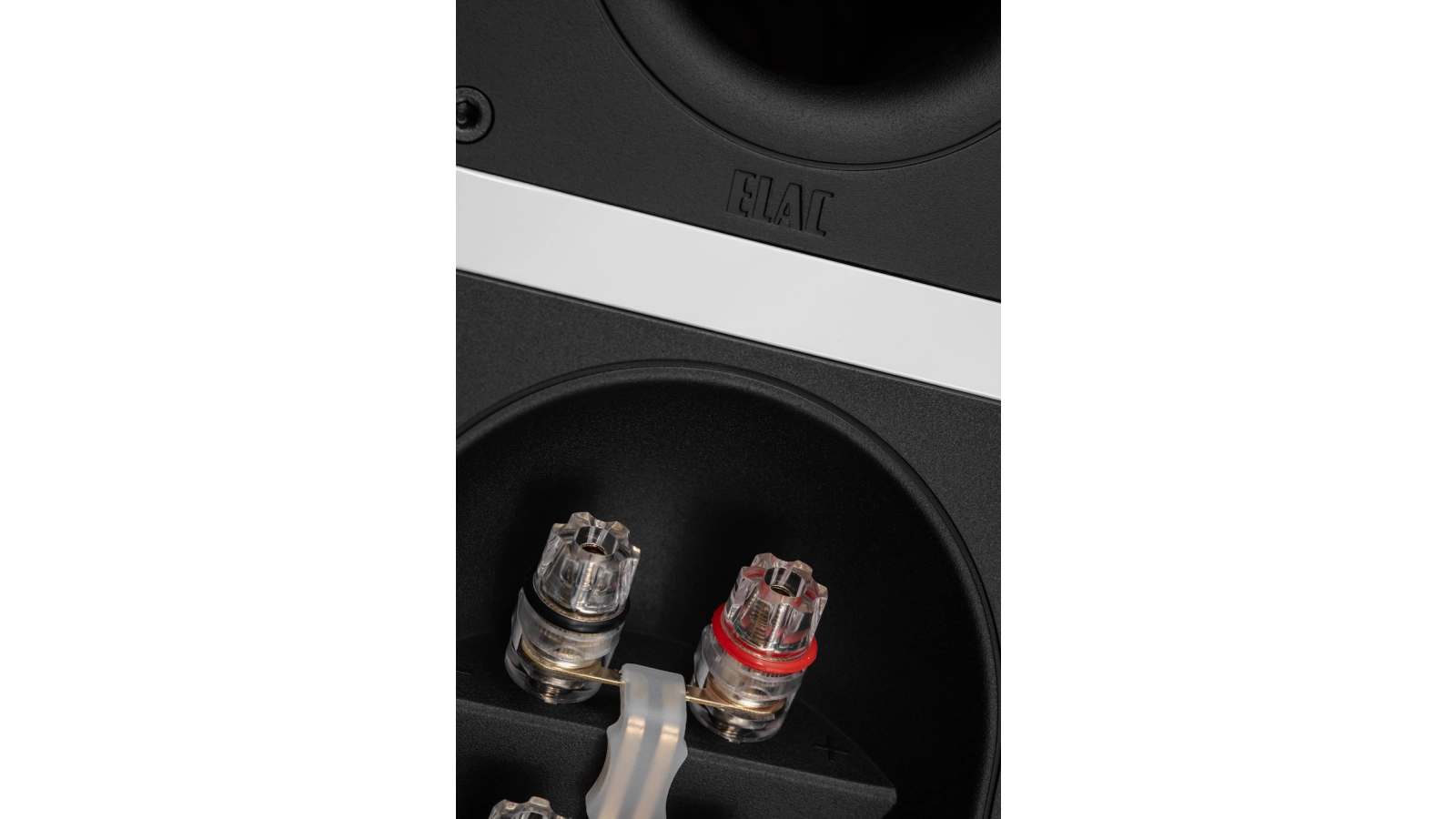 ELAC Solano CC 281.1 Center Channel Speaker – Gloss White