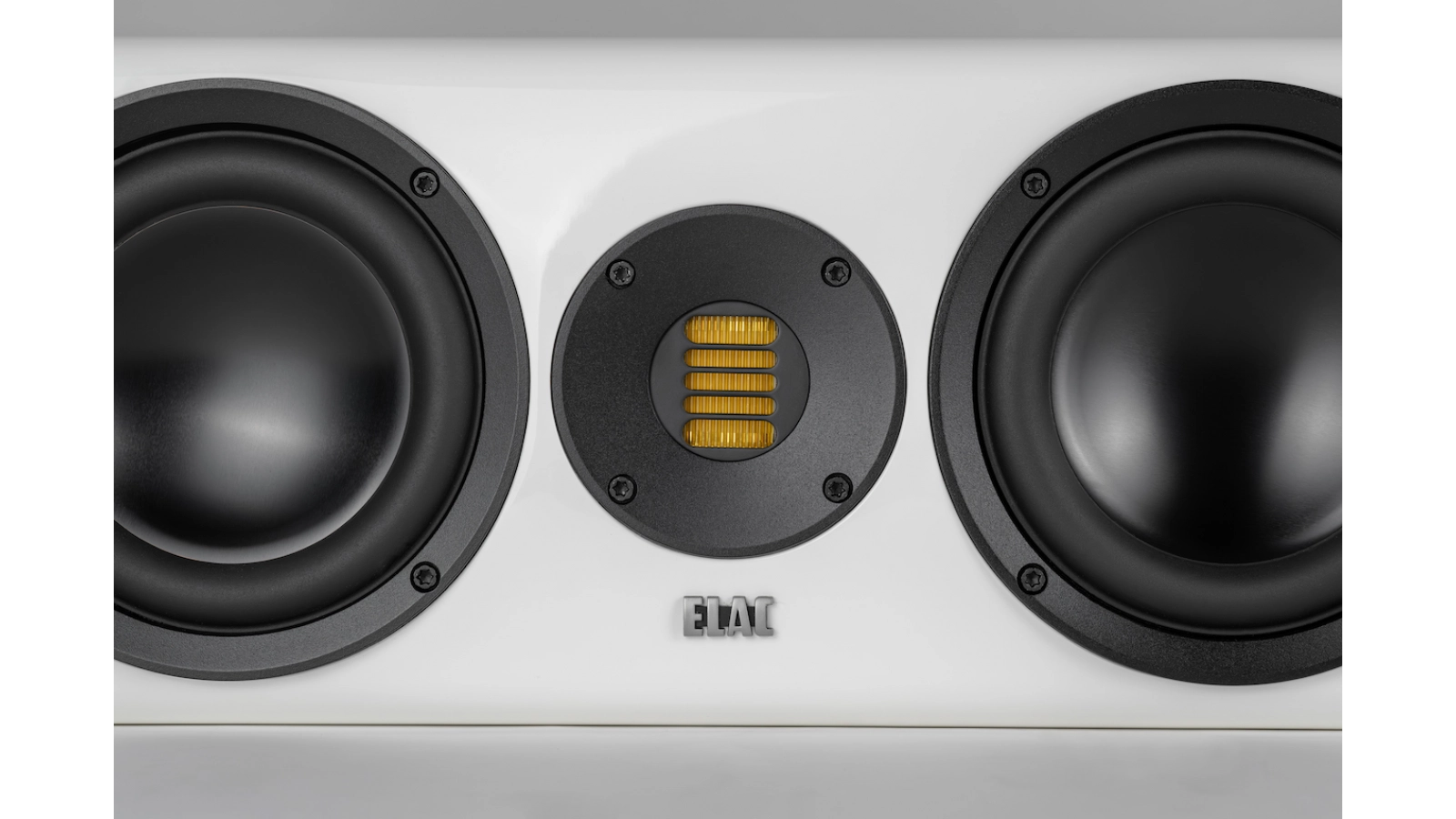 ELAC Solano CC 281.1 Center Channel Speaker – Gloss White