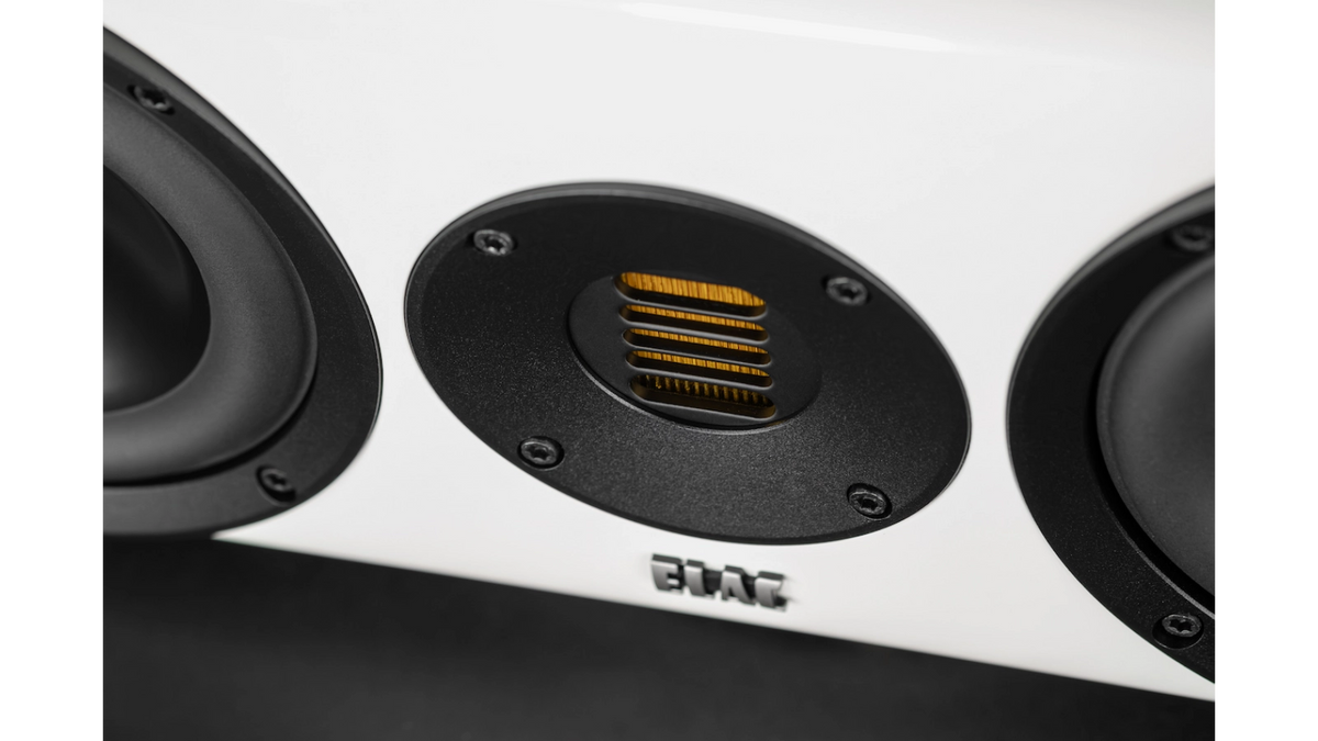 ELAC Solano CC 281.1 Center Channel Speaker – Gloss White