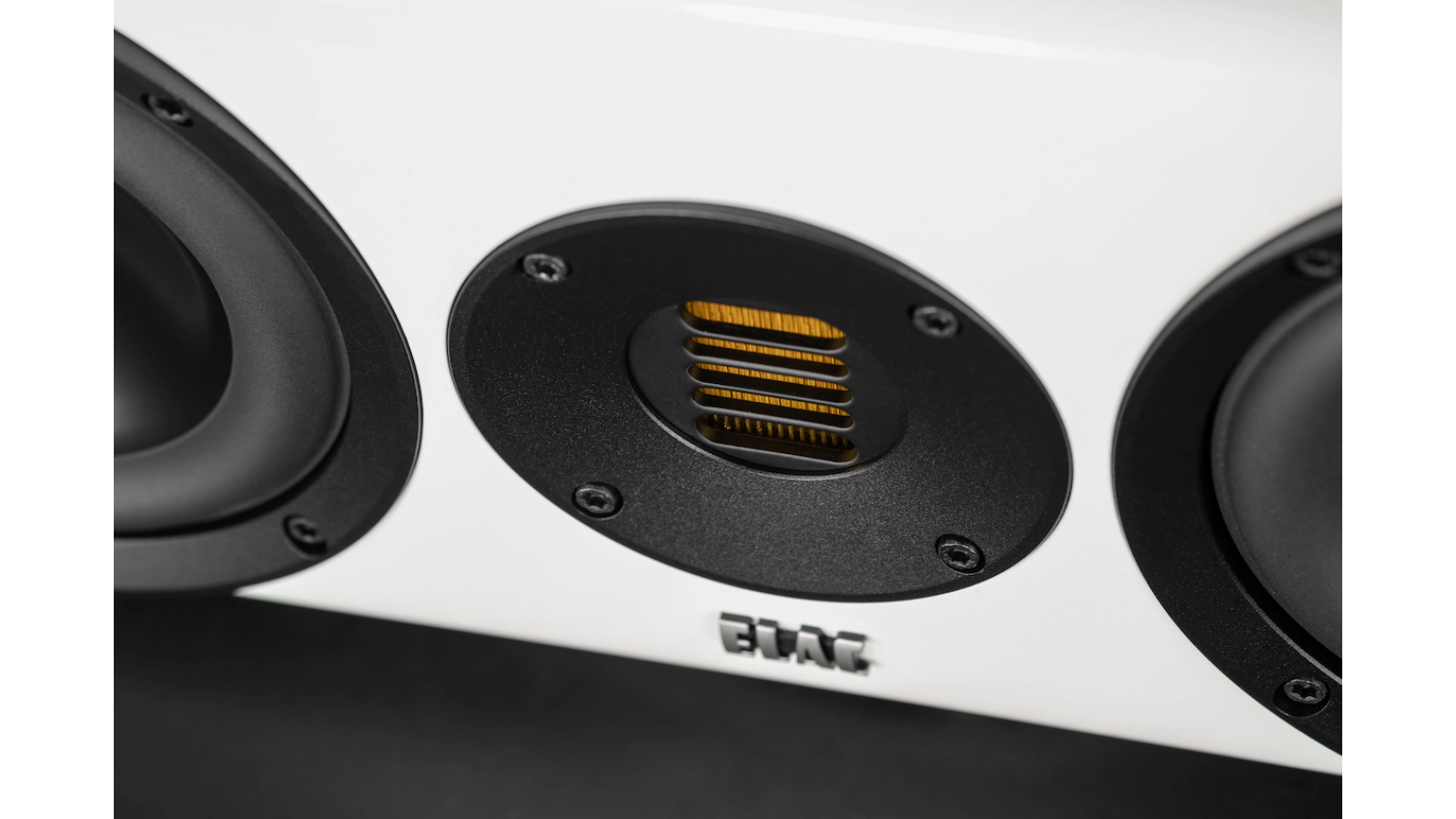ELAC Solano CC 281.1 Center Channel Speaker – Gloss White