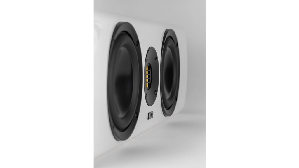 ELAC Solano CC 281.1 Center Channel Speaker – Gloss White