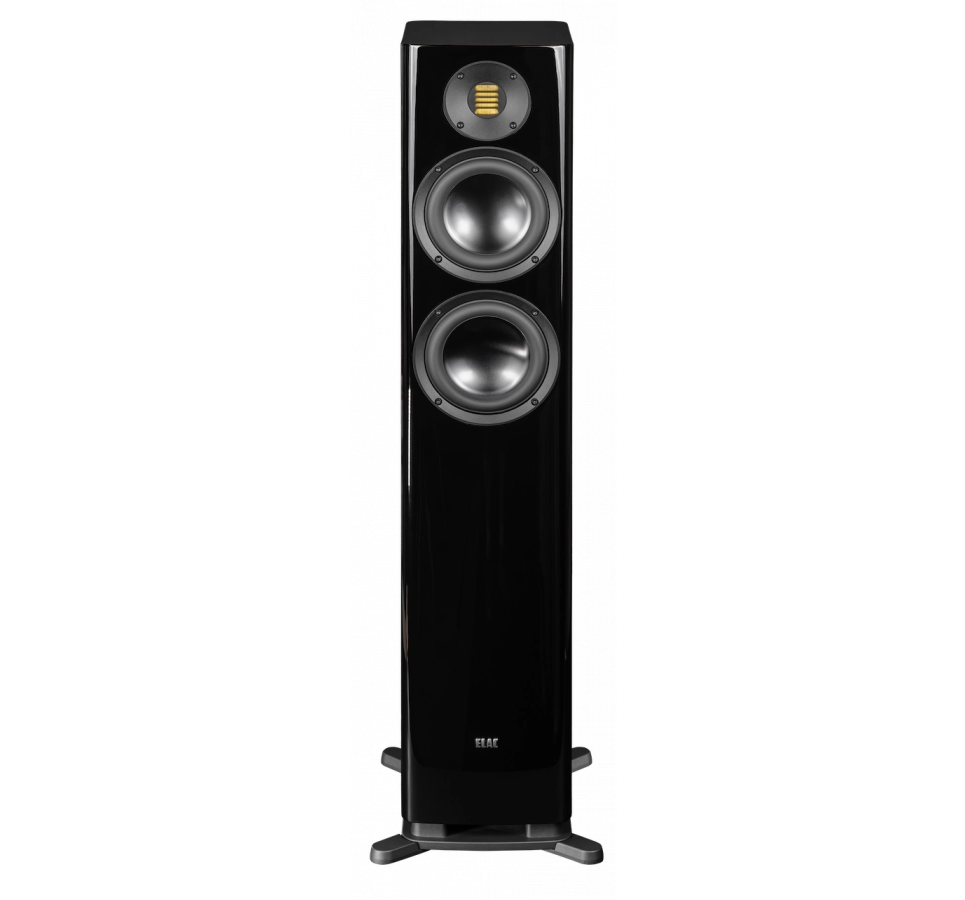 ELAC Solano FS 287.2 Floorstanding Speakers – Gloss Black
