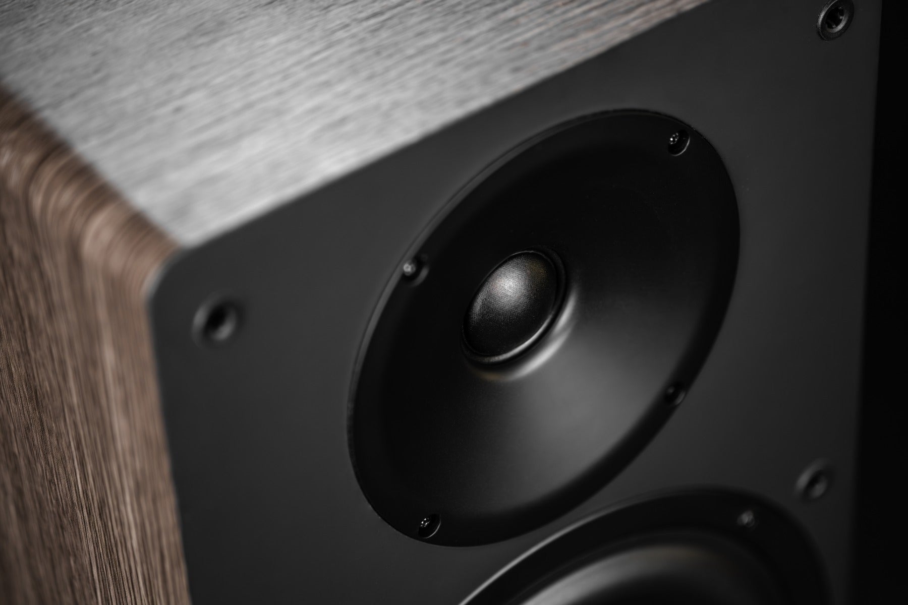 ELAC Debut ConneX DCB61 Active Speakers - Walnut