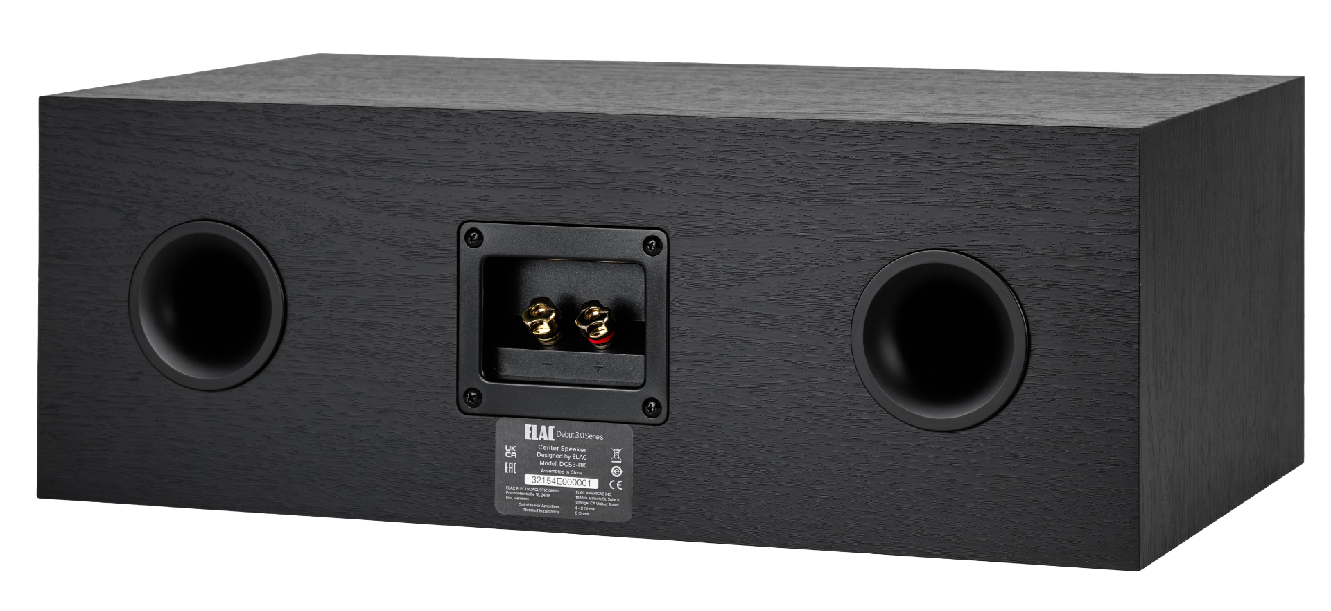 ELAC Debut 3.0 C5.3 Center Channel Speaker