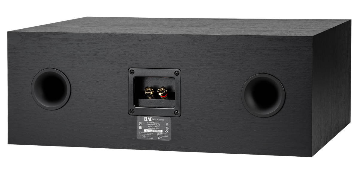 ELAC Debut 3.0 C6.3 Center Channel Speaker