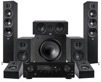 ELAC Debut 5.1.2 Bundle with 10” Sub + Pioneer VSX-835