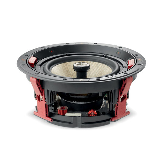 Focal 300 Series 300ICW8 - In-Wall/In-Ceiling Loudspeaker with 8" Flax Mid-Bass (Single) - White