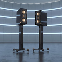 Monitor Audio Studio 89 Stand (Pair) - Black Gloss