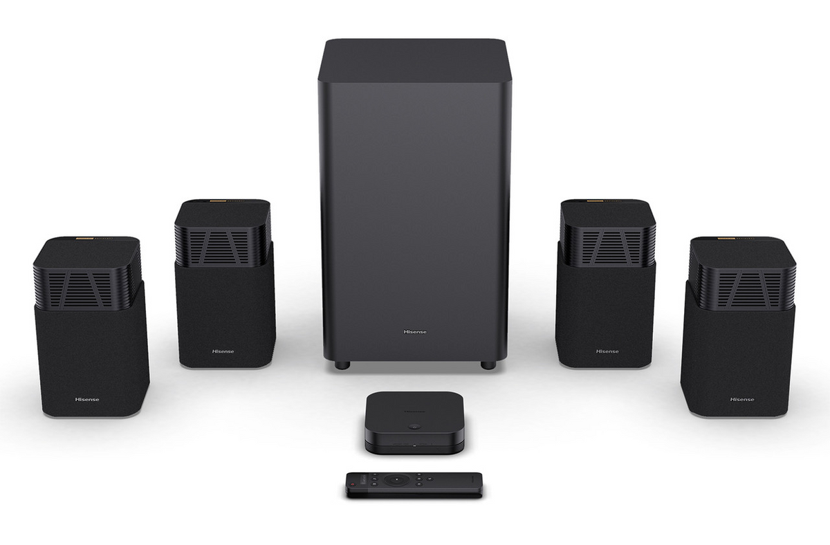 Hisense HT Saturn Dolby Atmos / DTS:X Wireless Home Cinema Speaker System