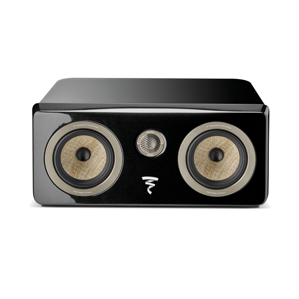Focal Kanta CC - 2-way Centre Speaker (Single) - Black Lacquer/Black High Gloss