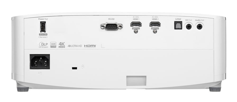Optoma UHD35STx - Bright True 4K UHD Resolution Short throw Gaming Projector