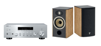 Yamaha R-N600A Network Receiver Amplifier + Focal Aria Evo X N1 Bookshelf Loudspeakers