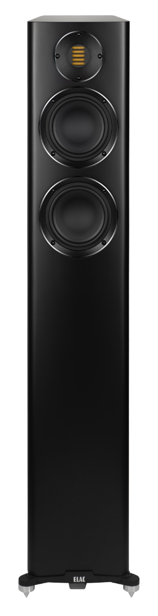 ELAC Carina FS 247.4 Floorstanding Speakers – Satin Black