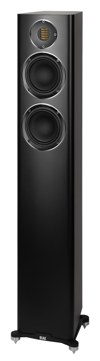 ELAC Carina FS 247.4 Floorstanding Speakers – Satin Black