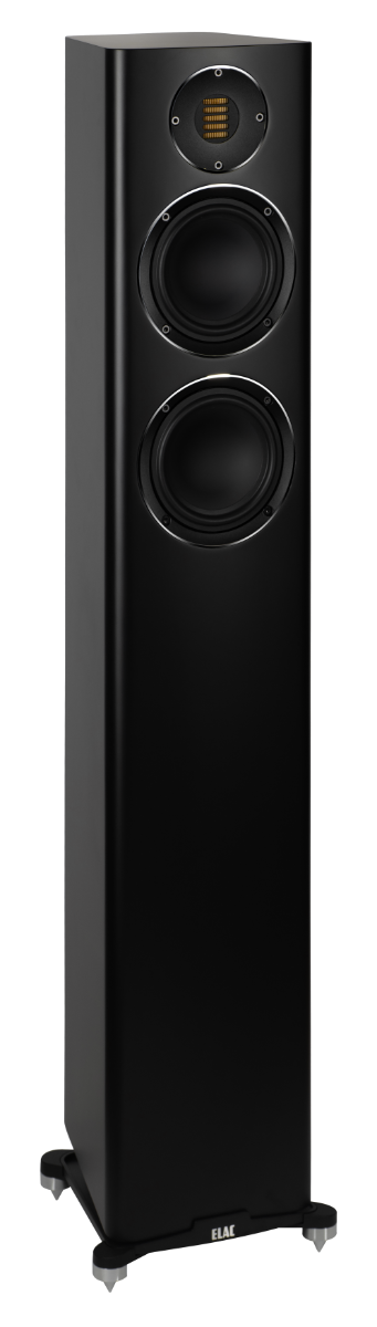 ELAC Carina FS 247.4 Floorstanding Speakers – Satin Black