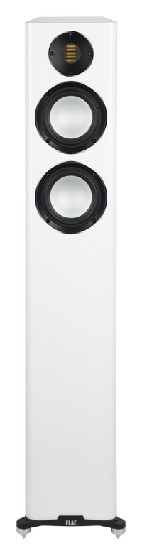 ELAC Carina FS 247.4 Floorstanding Speakers – Satin White