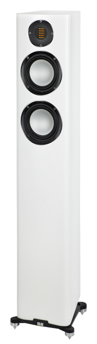 ELAC Carina FS 247.4 Floorstanding Speakers – Satin White