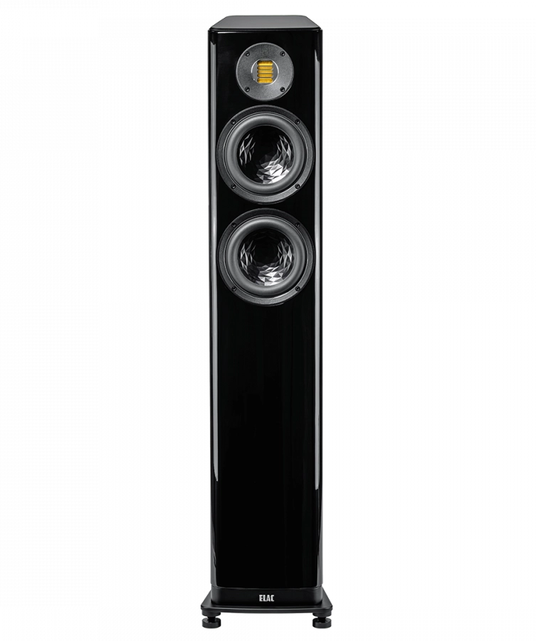 ELAC Vela FS 407.2 Floorstanding Speakers – Gloss Black