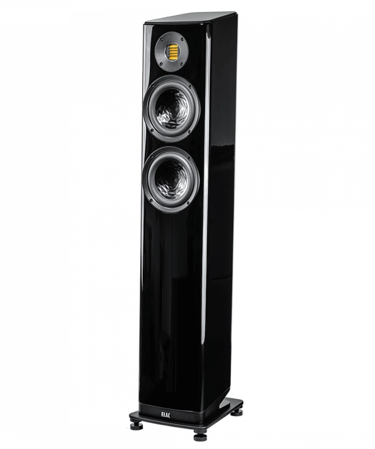 ELAC Vela FS 407.2 Floorstanding Speakers – Gloss Black