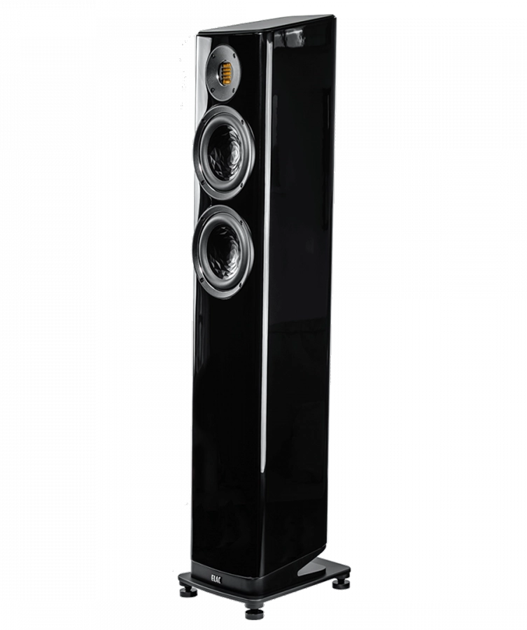 ELAC Vela FS 407.2 Floorstanding Speakers – Gloss Black