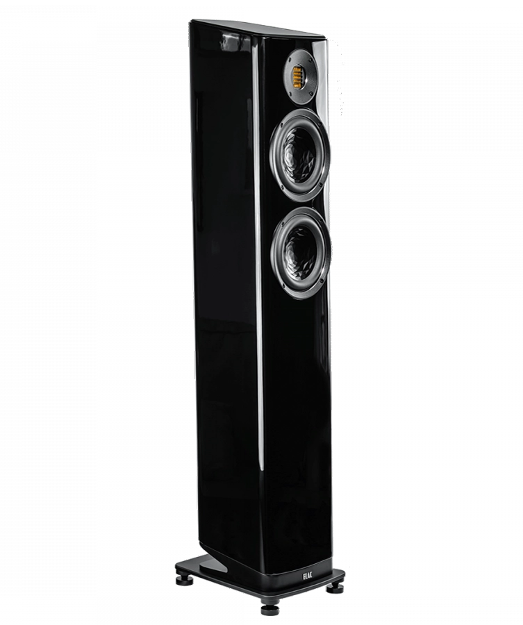 ELAC Vela FS 407.2 Floorstanding Speakers – Gloss Black