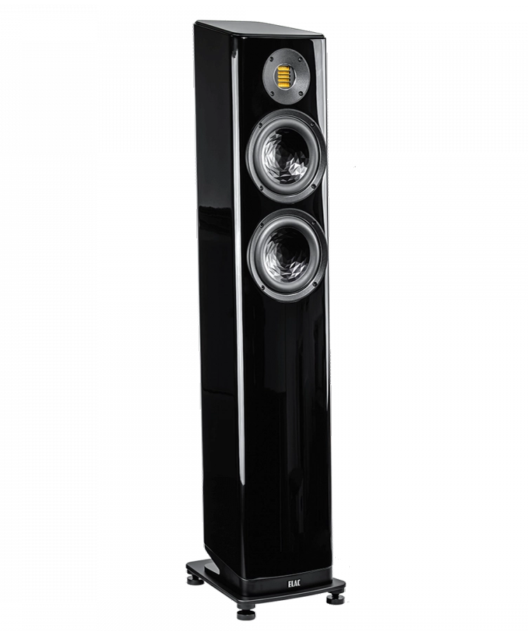 ELAC Vela FS 407.2 Floorstanding Speakers – Gloss Black