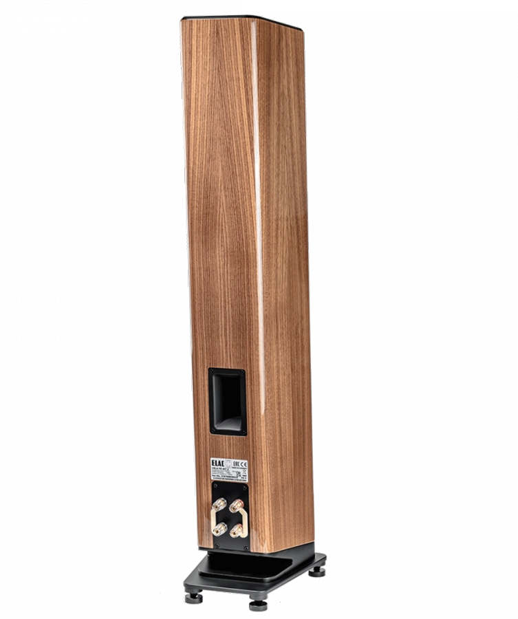 ELAC Vela FS 407.2 Floorstanding Speakers – Gloss Walnut