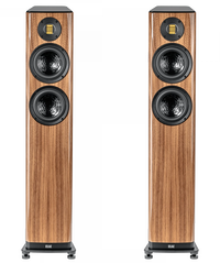 ELAC Vela FS 407.2 Floorstanding Speakers – Gloss Walnut