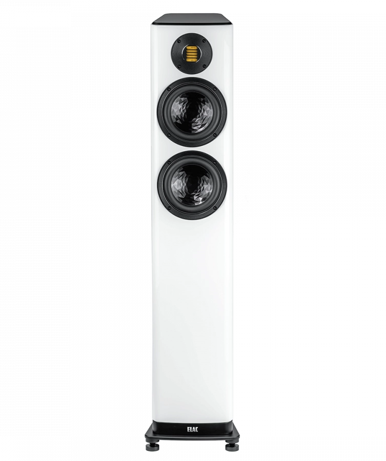 ELAC Vela FS 407.2 Floorstanding Speakers – Gloss White